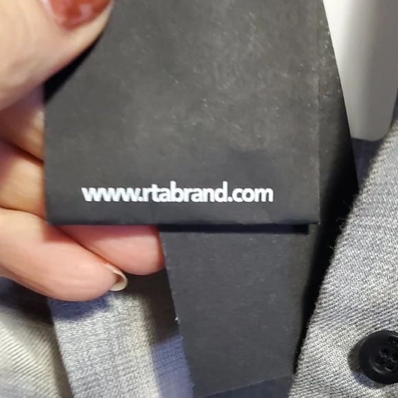 RtA Gray Blazer Sophisticated Suit Jacket